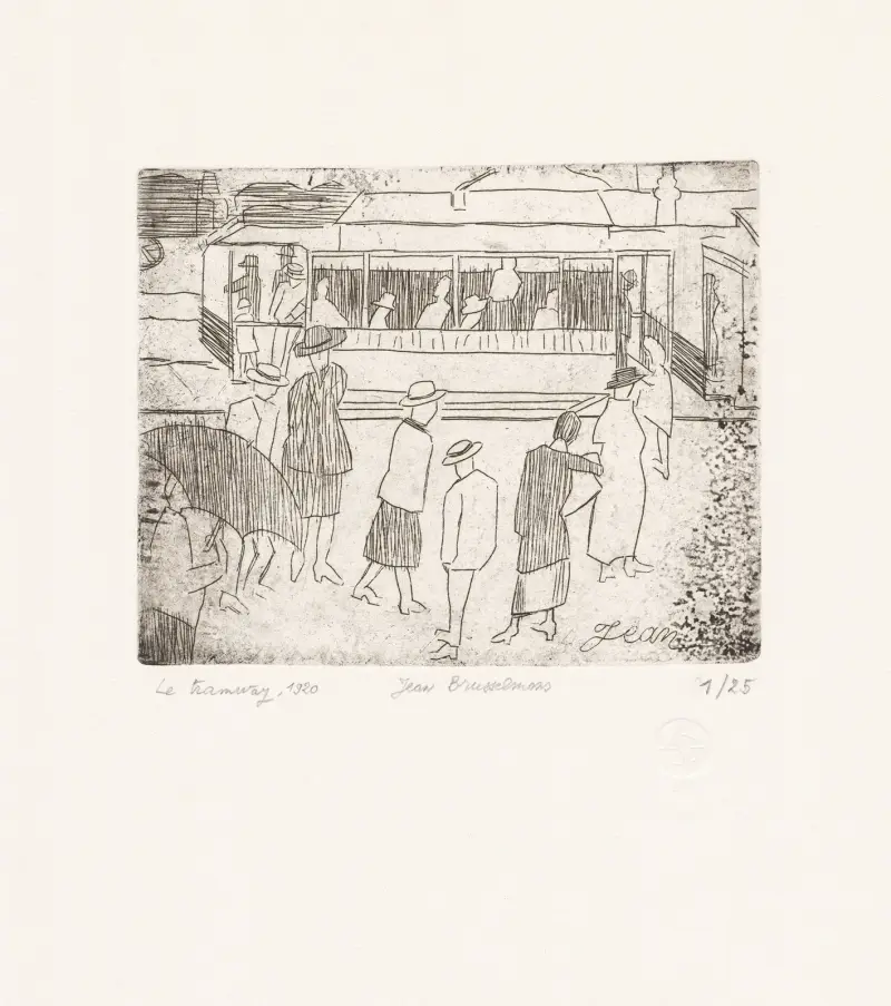 Tramway av Jean Brusselmans
