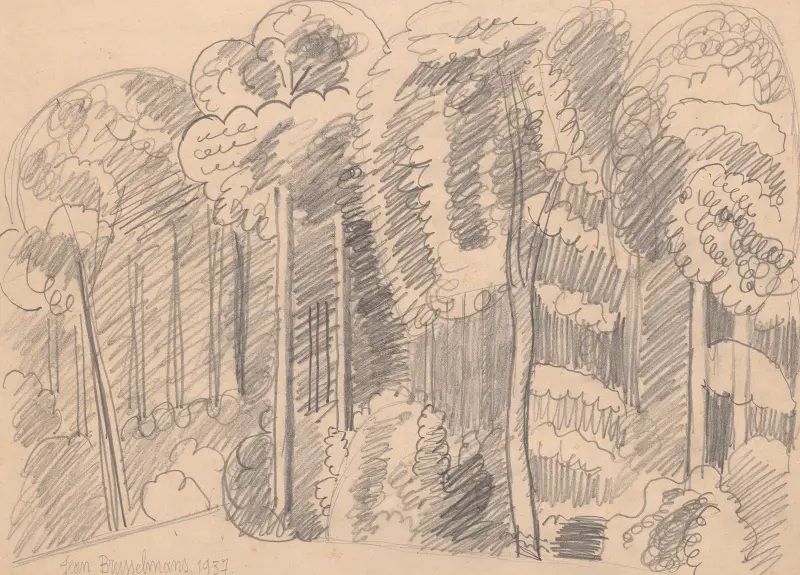 Wood av Jean Brusselmans
