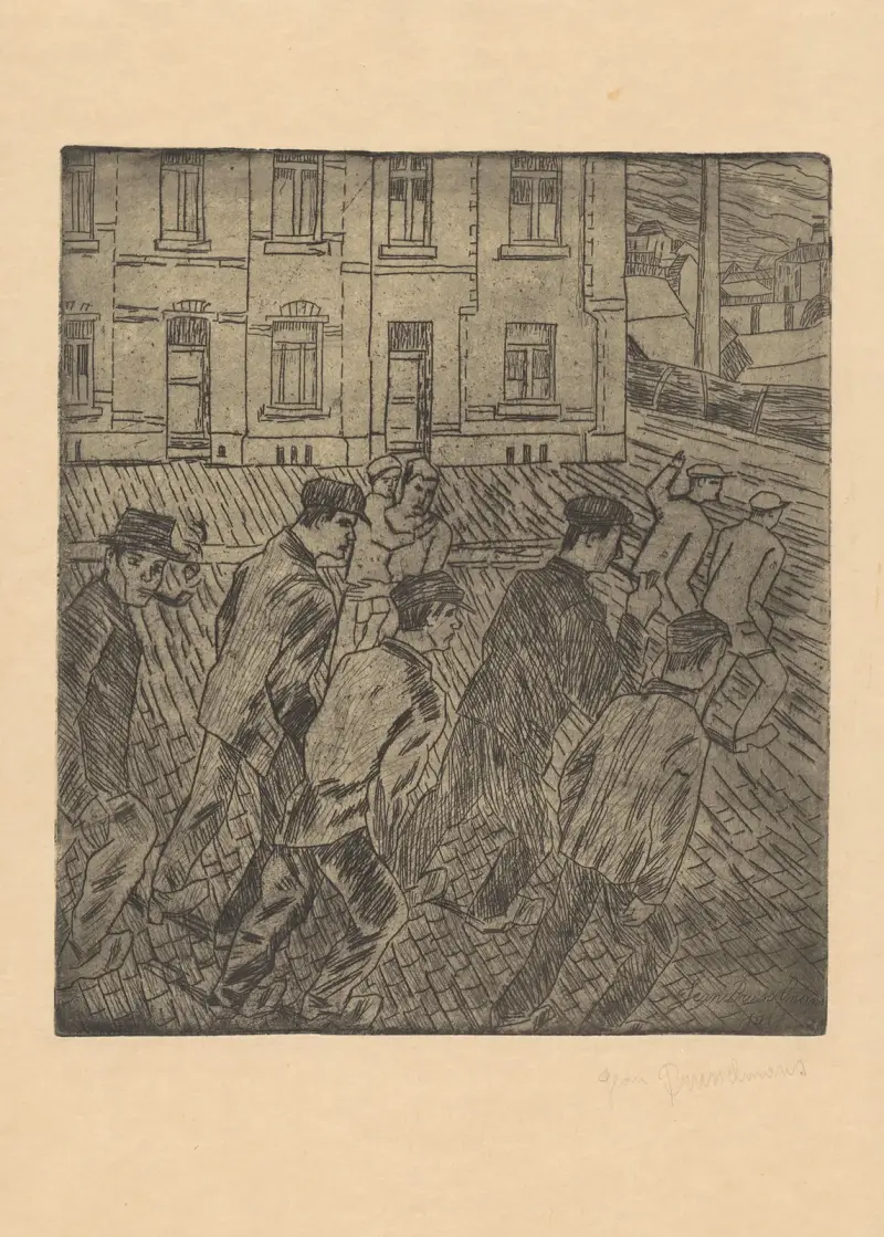 Arbeiter, 1928 von Jean Brusselmans