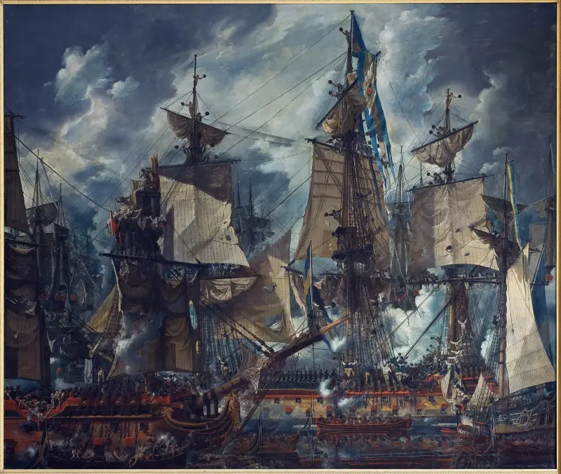 Hoglands seger av Louis Jean Desprez