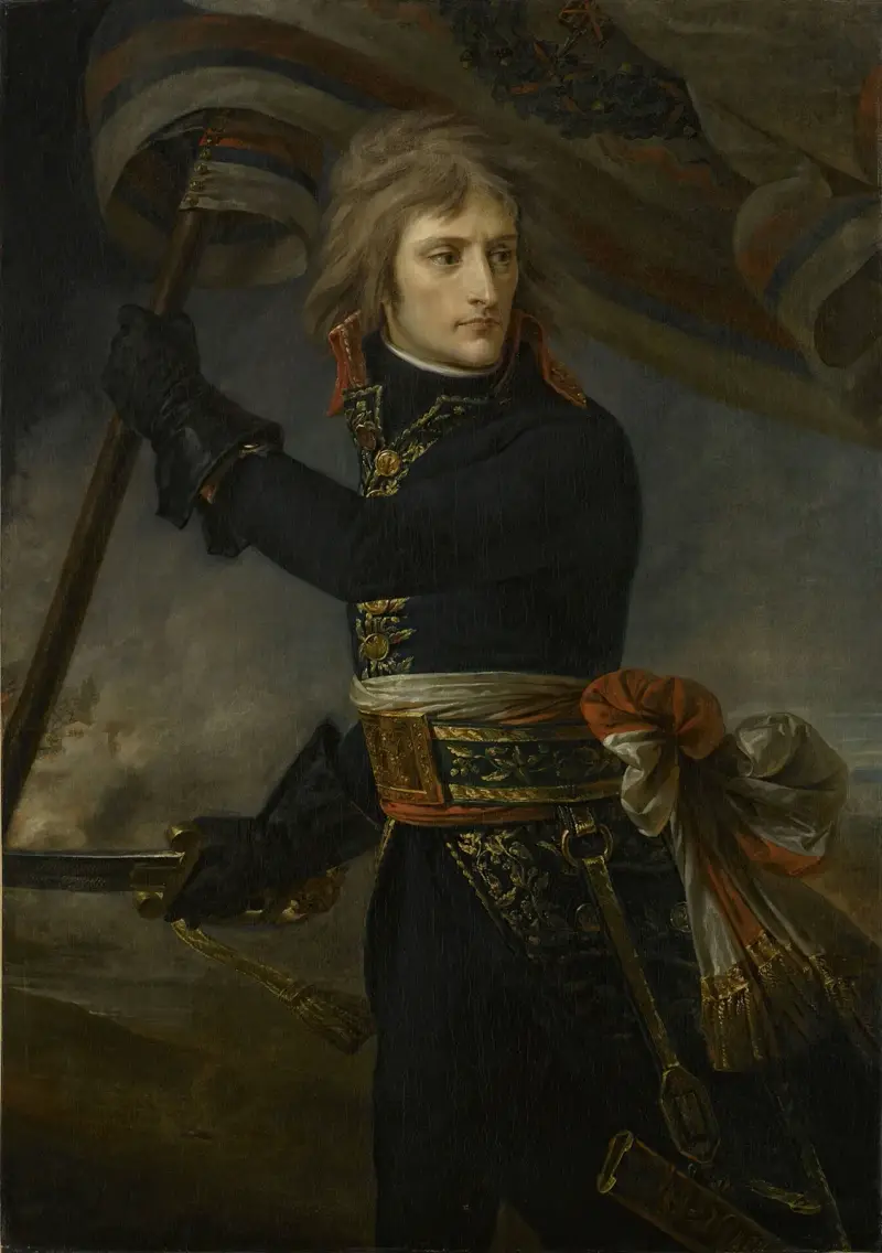 Bonaparte vid Arcolebron av Antoine-Jean Gros