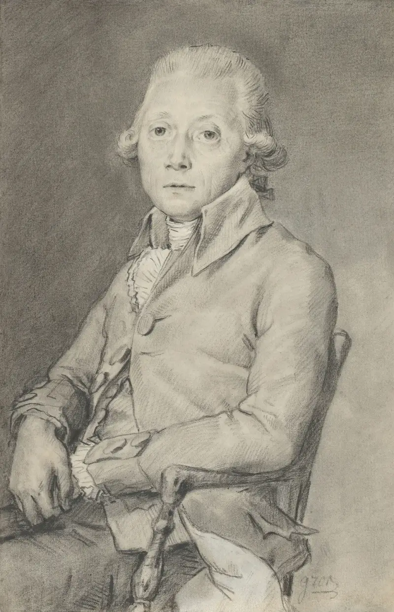 Portrait of a Man av Antoine-Jean Gros