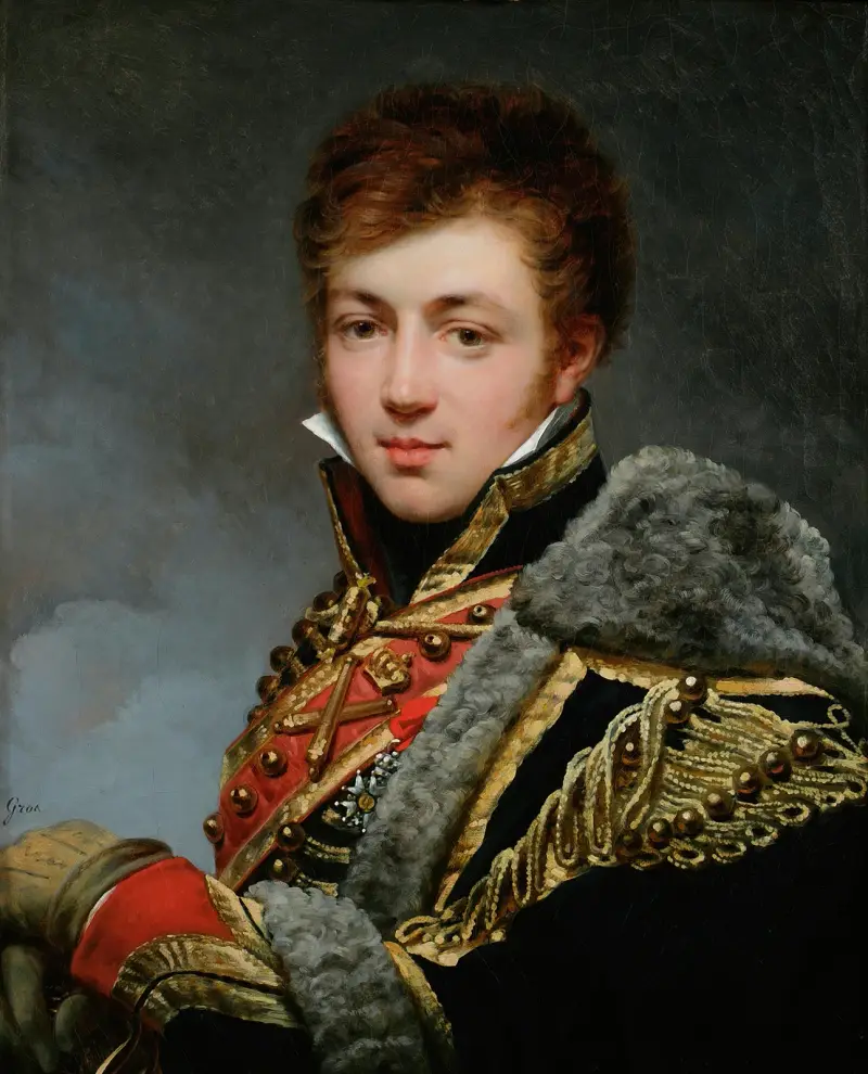 Portrait of Count Honoré de La Riboisière (1788-1868) av Antoine-Jean Gros