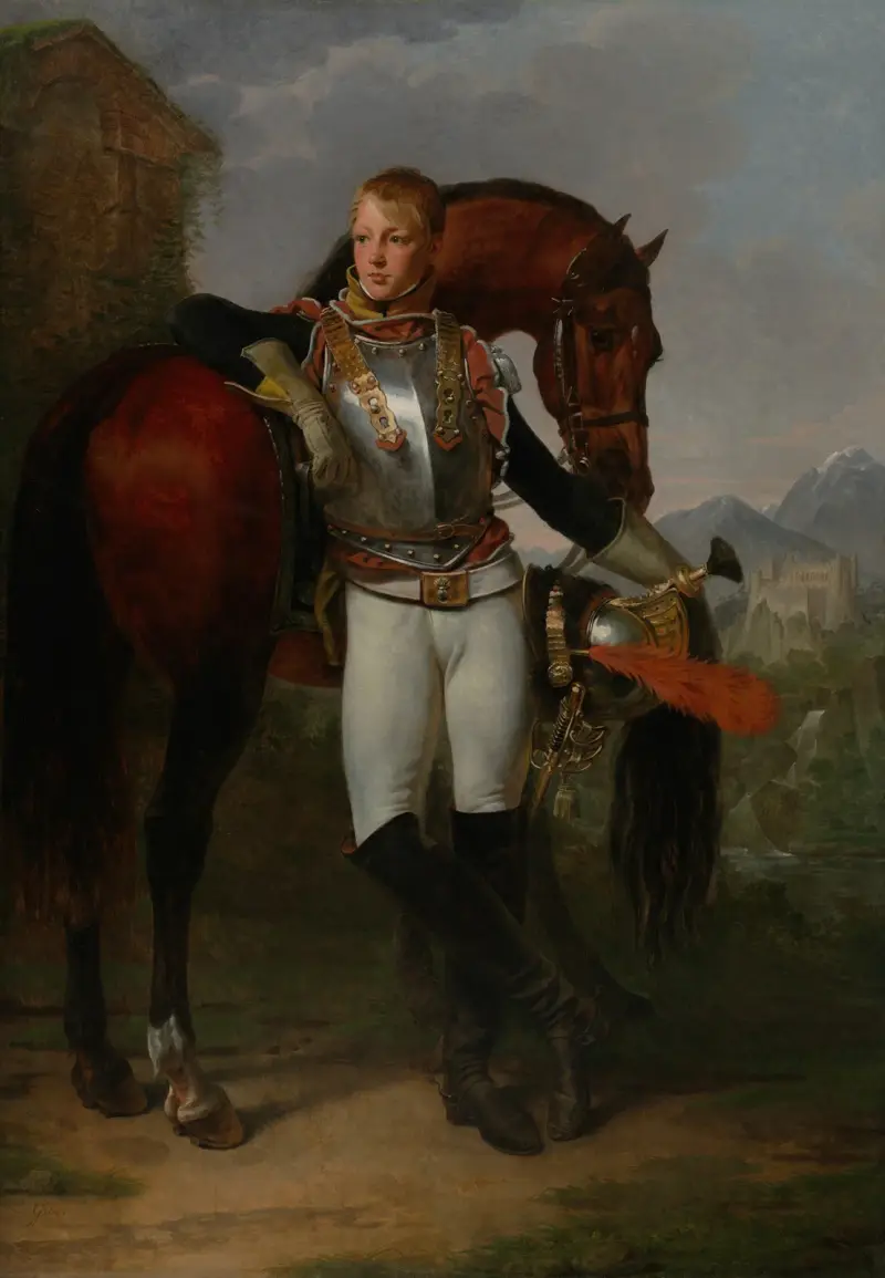 Portrait of Second Lieutenant Charles Legrand av Antoine-Jean Gros