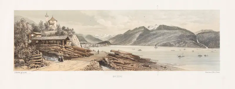 Brienz av Jean Jacottet