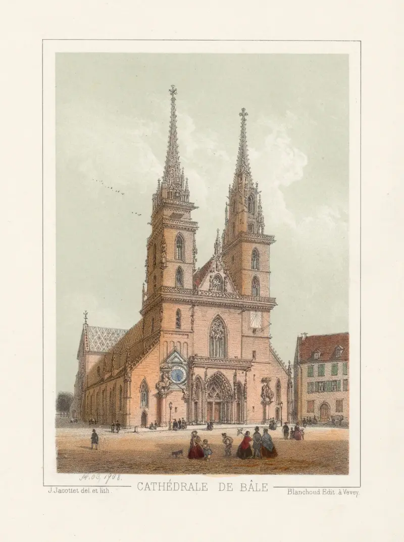 Basler Münster von Jean Jacottet