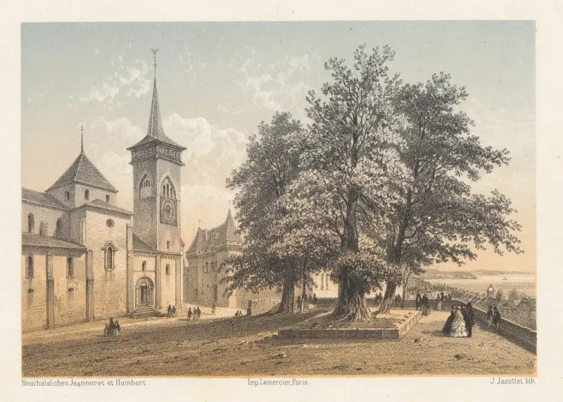Kollegiatkyrkan av Jean Jacottet