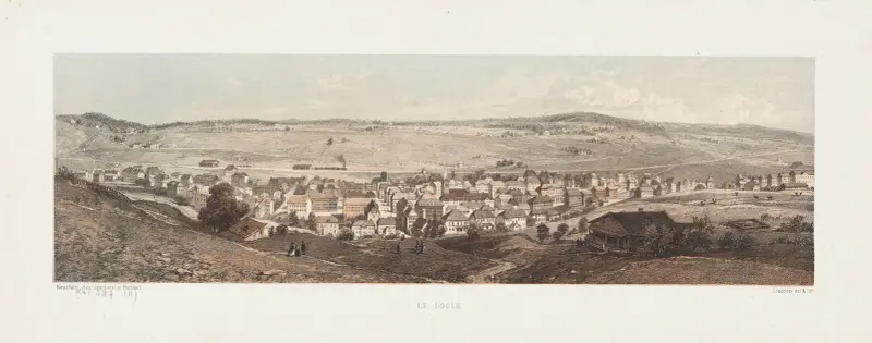 Le Locle av Jean Jacottet