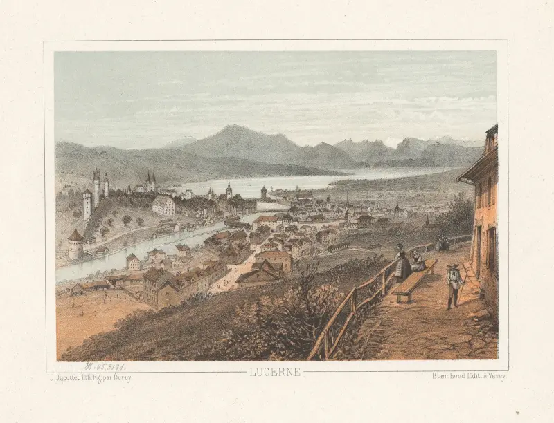 Lucerne av Jean Jacottet