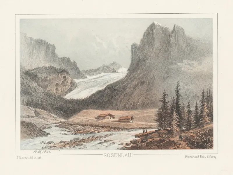 Rosenlaui von Jean Jacottet