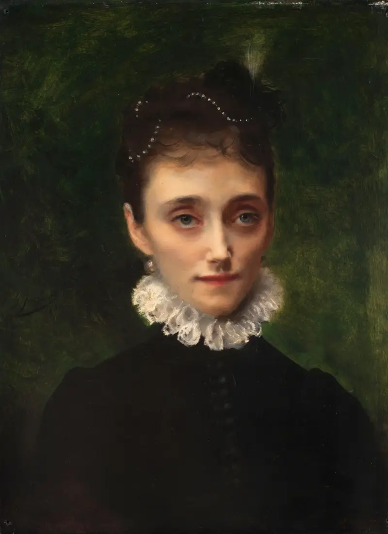 La duchesse de Talleyrand-Périgord av Gustave Jean Jacquet