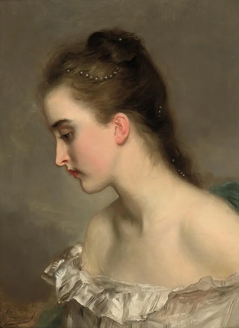 Debutantka, Gustave Jean Jacquet