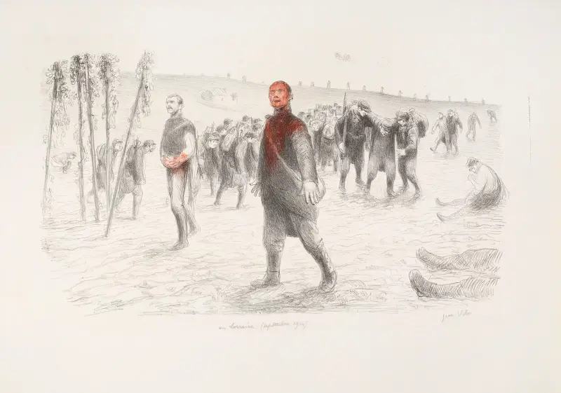 En Lorraine (septembre 1914) – Mamey av Jean Veber