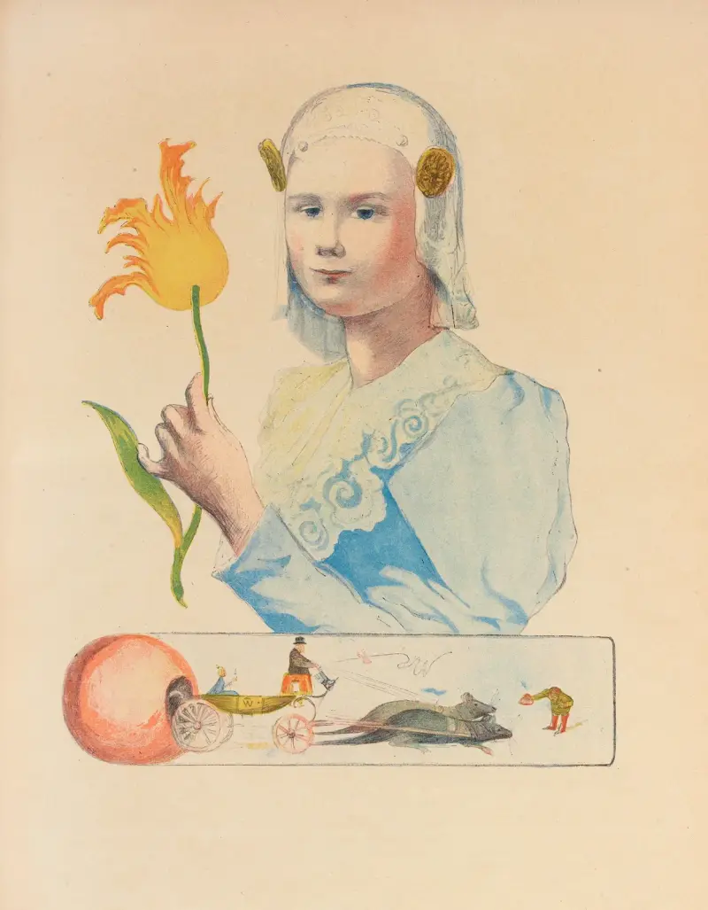 La Princesse Jolie Mine, S. M. la Reine de Hollande av Jean Veber