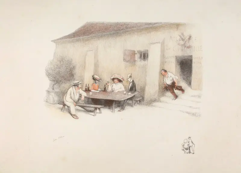 Le Père la Chicaille av Jean Veber