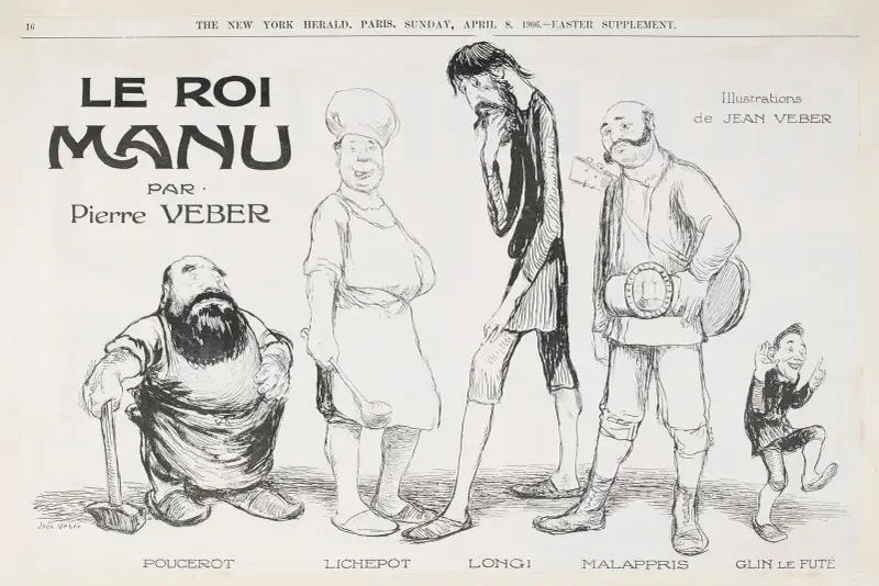 Le roi Manu av Jean Veber