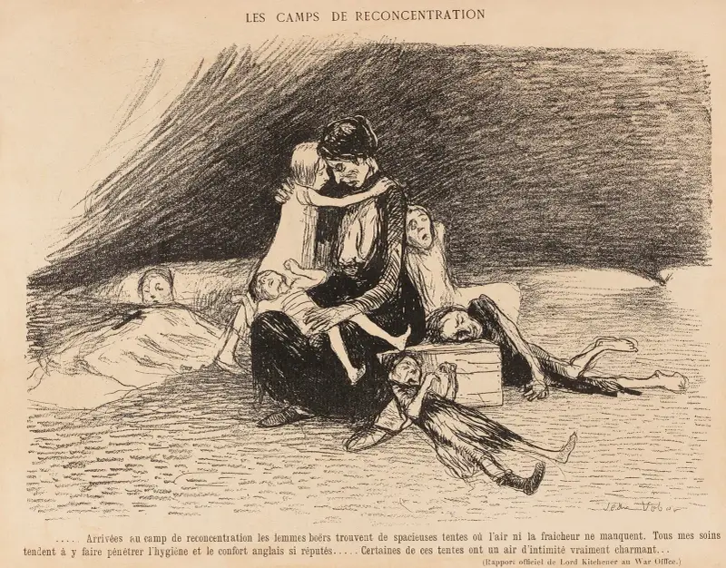 Les camp de reconcentration av Jean Veber