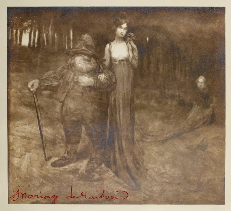Mariage de raison av Jean Veber