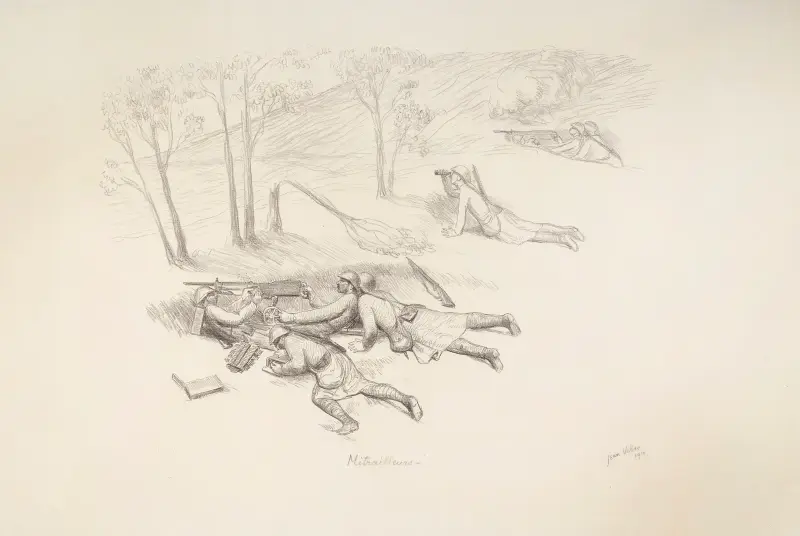 Mitrailleuses av Jean Veber