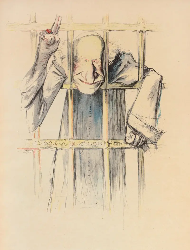 S. S. Léon XIII, Roi de Rome av Jean Veber