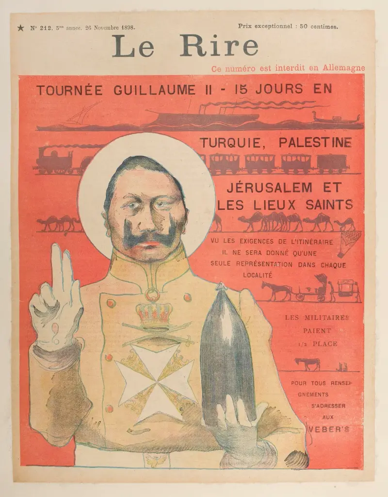 Guillaume II:s rundresa – 15 dagar i Turkiet, Palestina av Jean Veber