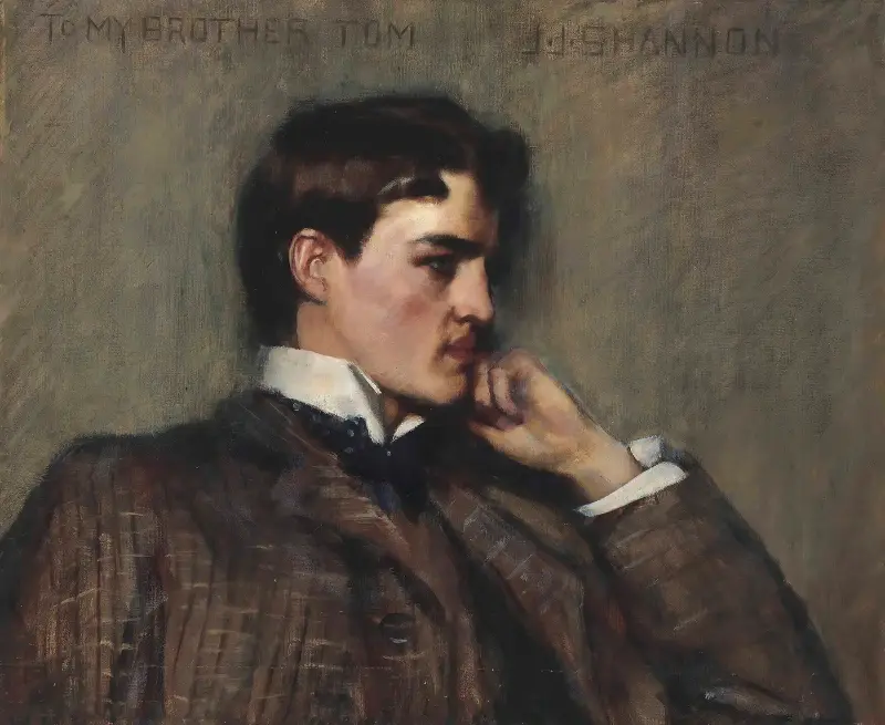 Der Bruder des Künstlers, Tom von James Jebusa Shannon