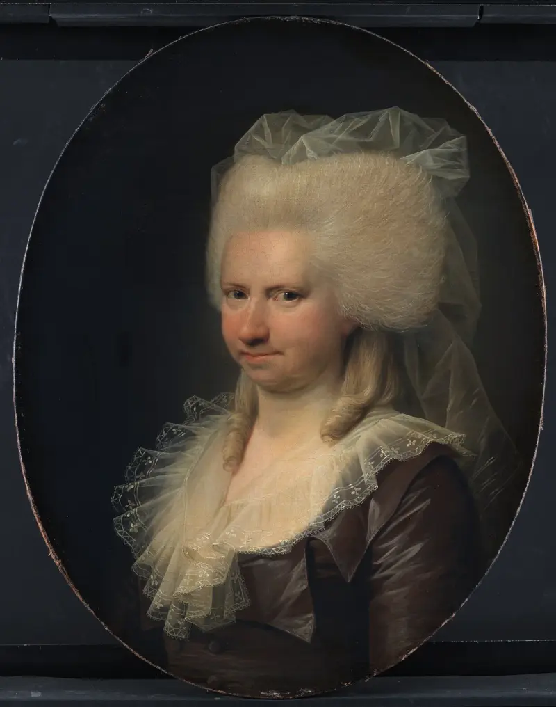 Charlotte Sophie Gerner, f. Rasch, Henrik Gerners hustru av Jens Juel