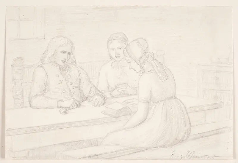 Studie zum Hausgottesdienst von Elisabeth Jerichau Baumann