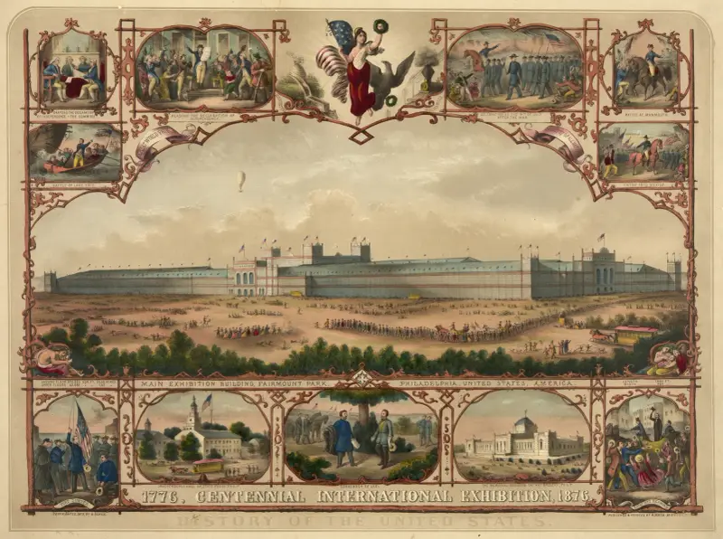 1776, Centennial International Exhibition, 1876, History of the United States av Henry Jerome Schile