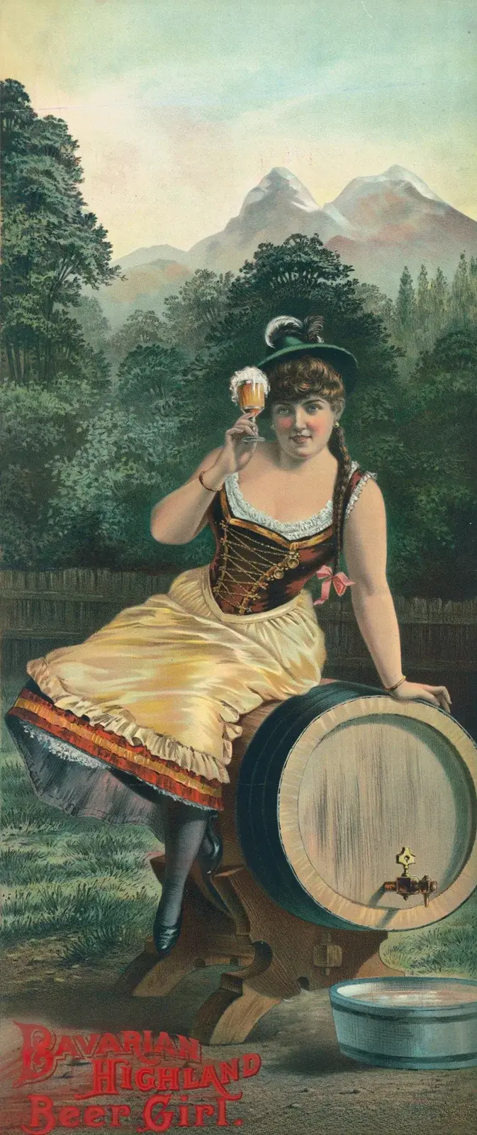 Bayersk höglandsölsflicka av Henry Jerome Schile
