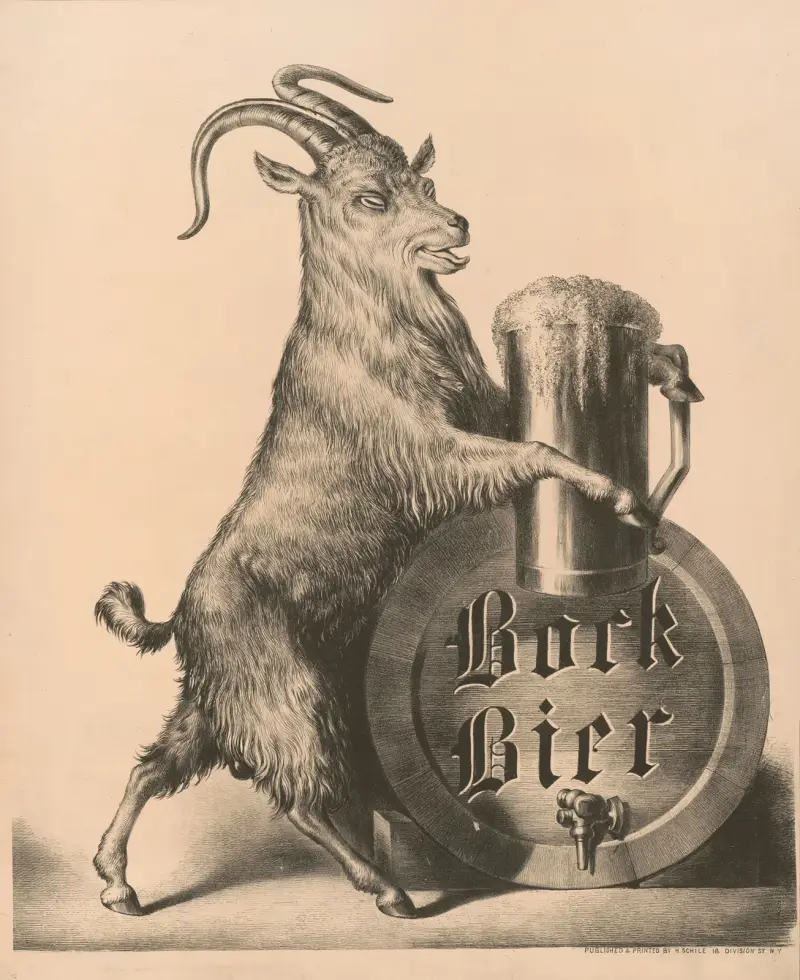 Bock Bier – get på bakbenen med ölmugg av Henry Jerome Schile