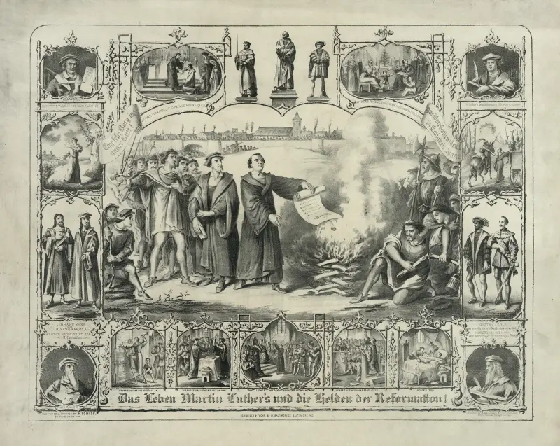 Martin Luthers Leben und die Helden der Reformation von Henry Jerome Schile