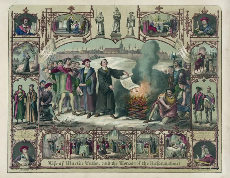 Martin Luthers Leben und die Helden der Reformation! von Henry Jerome Schile
