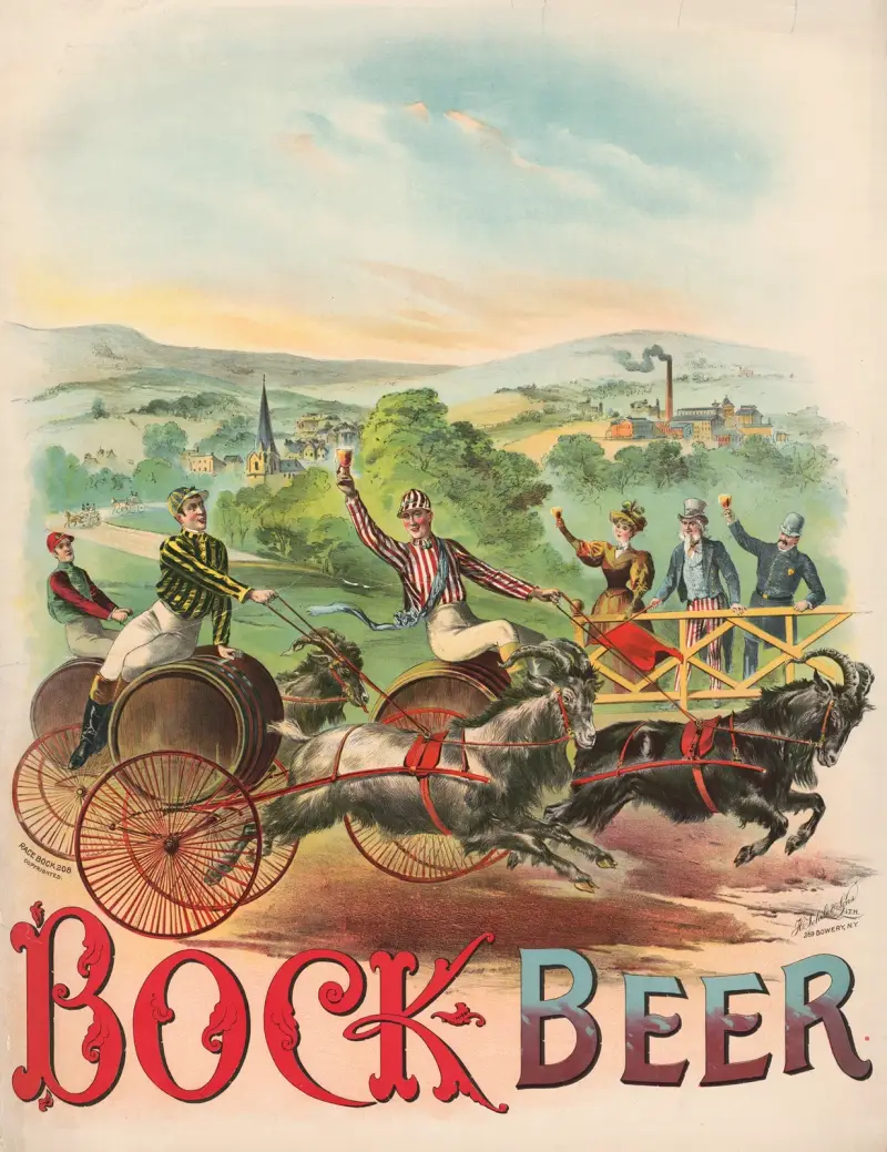 Race Bock, Bock Beer, Henry Jerome Schile