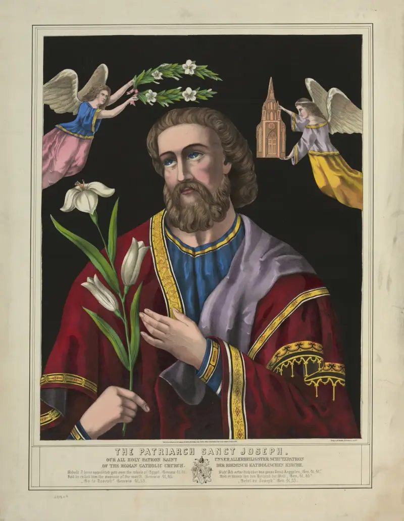 Patriarken Sankt Josef av Henry Jerome Schile
