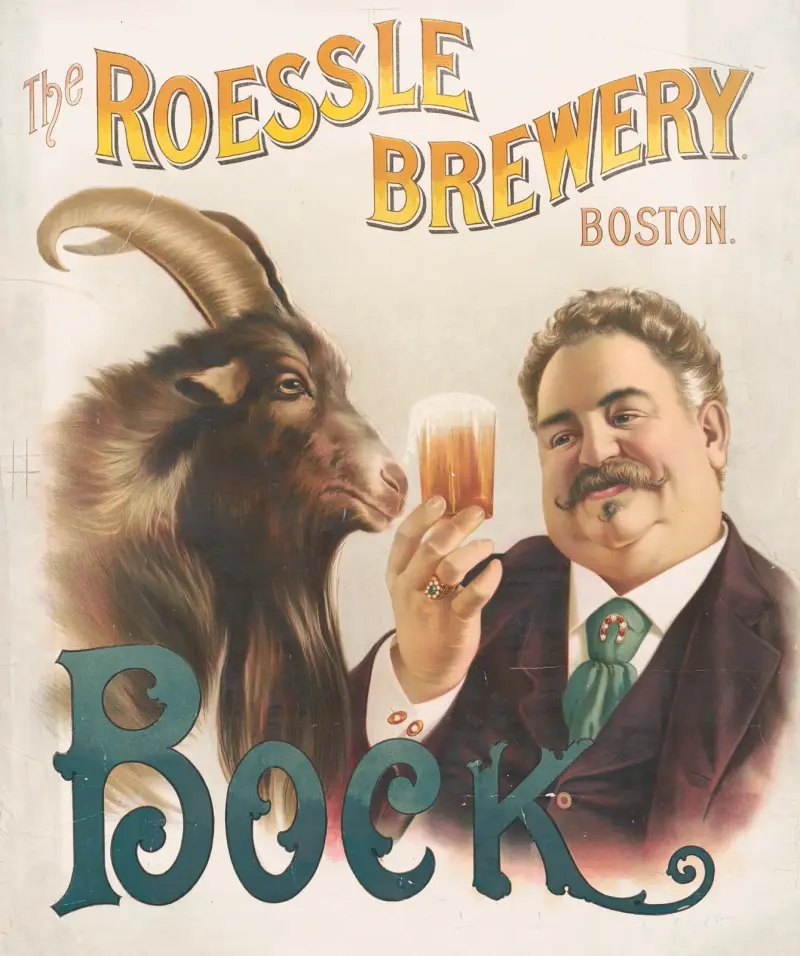 The Roessle Brewery Boston, Bock [sporting bock] av Henry Jerome Schile