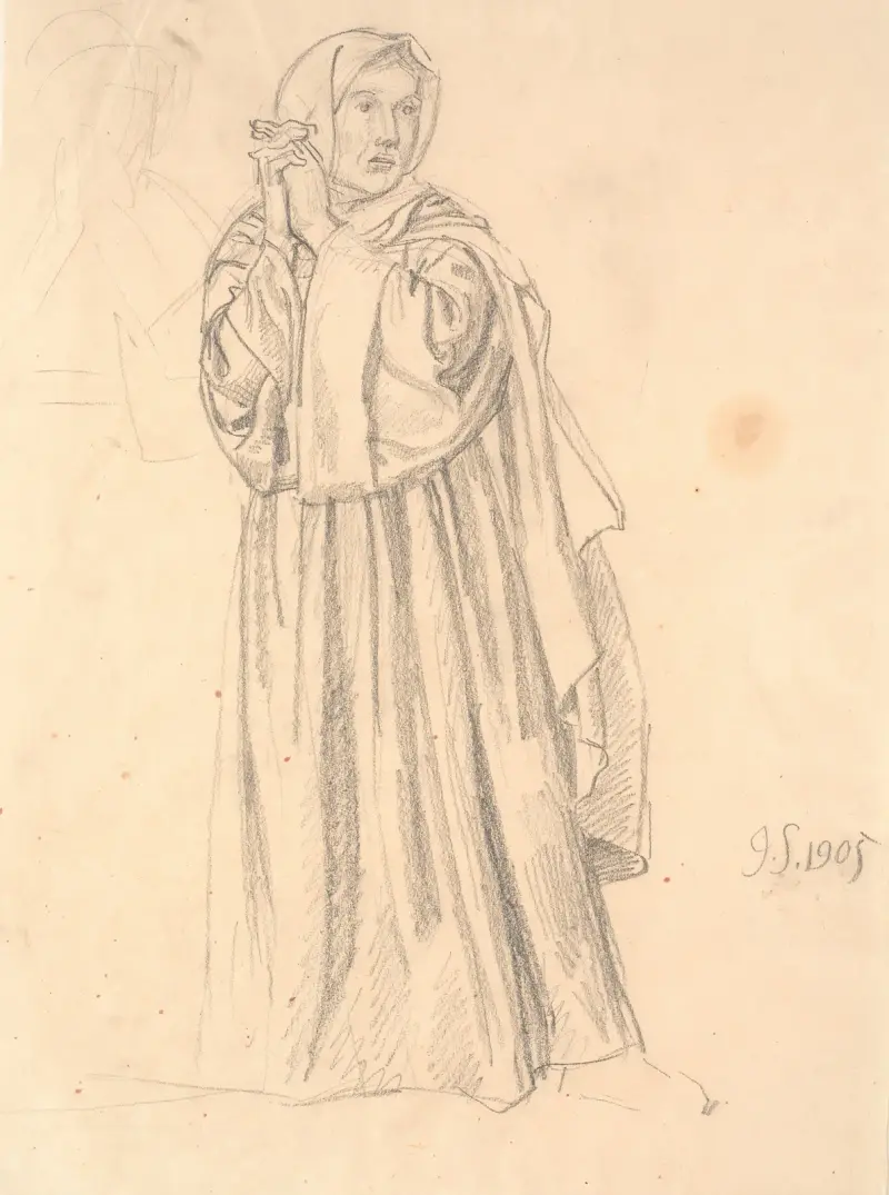 Stehende Frau von Joakim Skovgaard