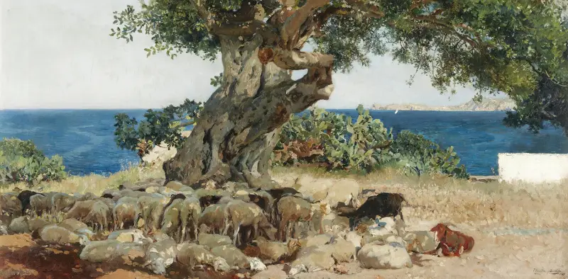 Algarrobo (Rohovník obecný), Joaquín Sorolla