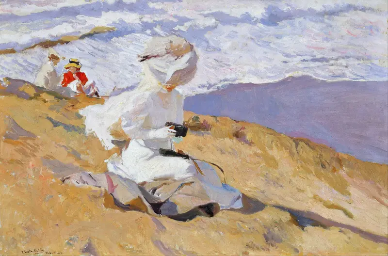 Den Augenblick festhalten von Joaquín Sorolla