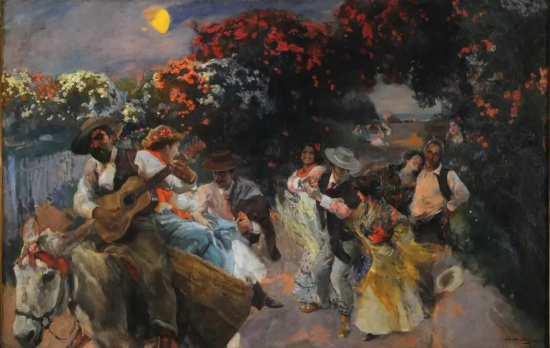 La última copla, Joaquín Sorolla
