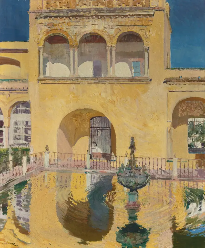 Palacio De Carlos V, Alcázar De Sevilla av Joaquín Sorolla