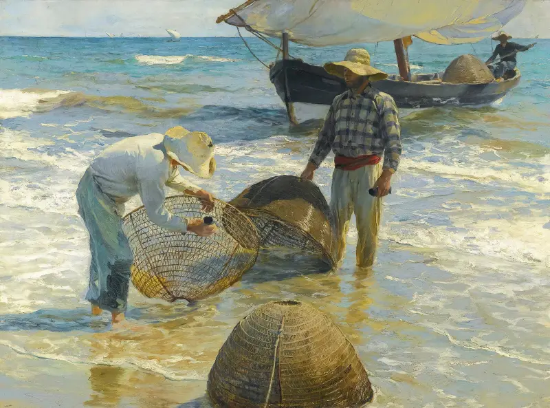 Pescadores Valencianos (Valencian Fishermen) av Joaquín Sorolla