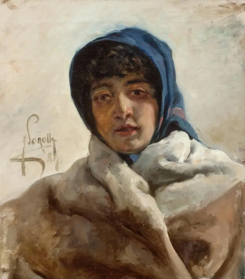 Portrét, 1884, Joaquín Sorolla
