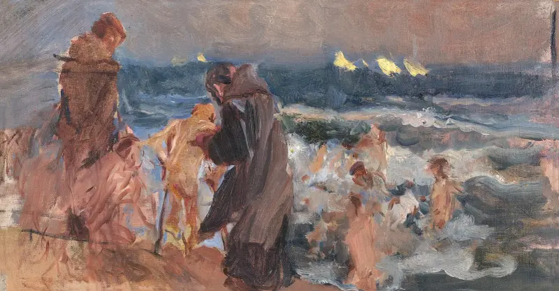 Studium do „Smutnego dziedzictwa”, 1899, Joaquín Sorolla