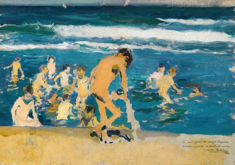 Studie k smutnému dědictví, 1906, Joaquín Sorolla