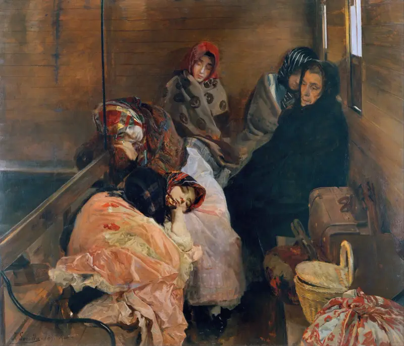Handel białymi niewolnicami, Joaquín Sorolla