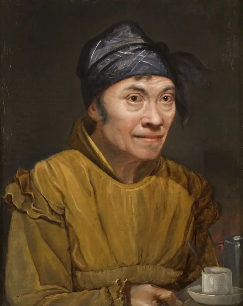 Portrait of Signora Vincensa av Olof Johan Södermark
