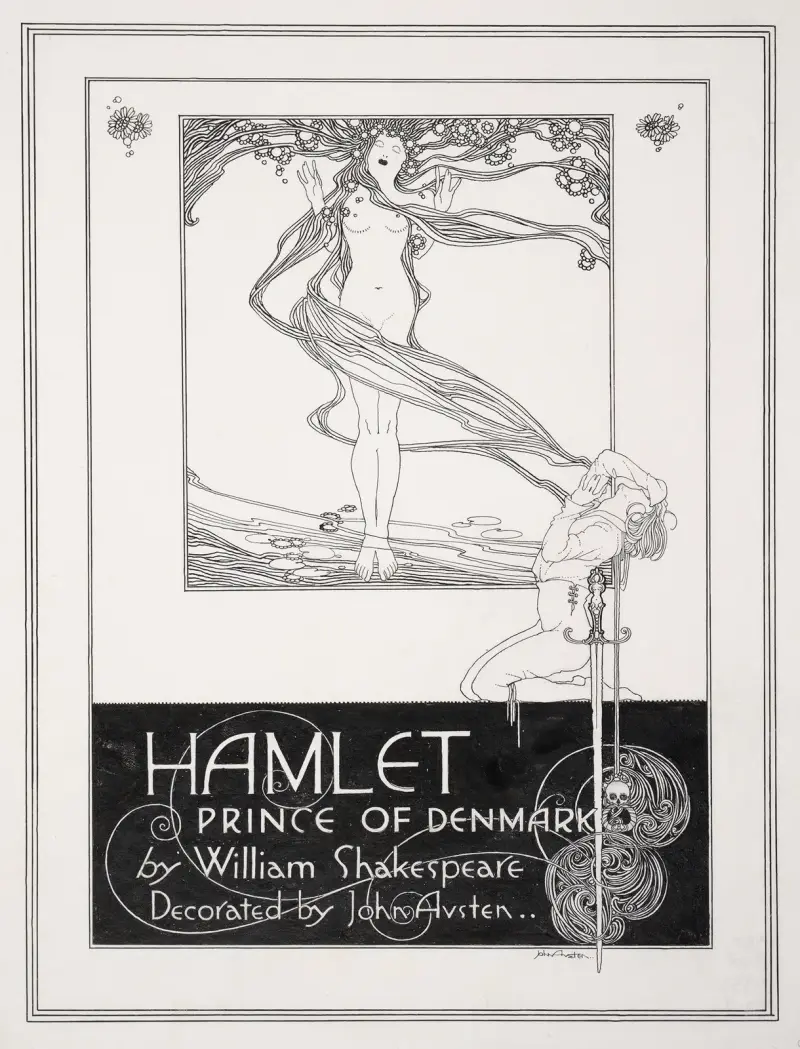 Hamlet, plansch 20, John Austen