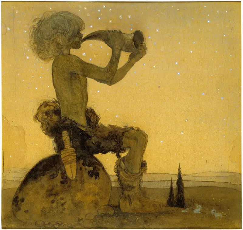 Vill Vallareman (Leśny pasterz), John Bauer