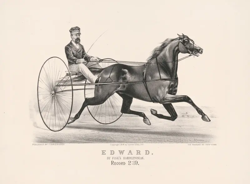 Edward; von Fisk’s Hambletonian von John Cameron